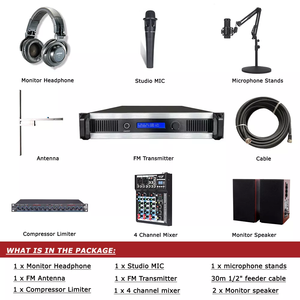 Émetteur <span class=keywords><strong>Fm</strong></span> 500W <span class=keywords><strong>Radio</strong></span> Broadcast <span class=keywords><strong>FM</strong></span> <span class=keywords><strong>Studio</strong></span> Équipement complet pour station de <span class=keywords><strong>radio</strong></span> - Product Image 6