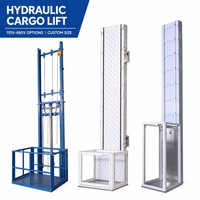 Outdoor-Warenlift zur Wandmontage, Elektrisch-Hydraulischer Typ, Wetterfester Warenlift