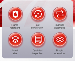 Thiết kế nhỏ gọn HGL-250/4 P ba giai đoạn PC tự động điện áp thấp isolator chuyển 250A 4 cực cho hiệu quả phân phối điện - Product Image 6