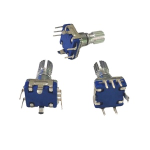 Professional Manufacturer's Hot Selling Stepless Rotary Incremental Pulse Encoder with Press Switch Encoder - Product Image 1