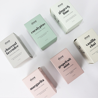 Boîtes cosmétiques carrées rigides en carton biodégradable personnalisées, gaufrage, pelliculage mat quadricolore, conception de logo pour crème pour le visage