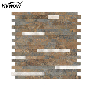Adesivo Rotondo <span class=keywords><strong>per</strong></span> <span class=keywords><strong>Paraschizzi</strong></span> da <span class=keywords><strong>Cucina</strong></span> MyWow, Pannello a Mosaico in PVC - Product Image 2