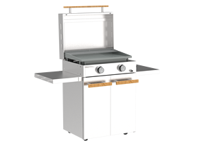Gril <span class=keywords><strong>Plancha</strong></span> d'acier inoxydable de cuisinière à gaz portative de gril supérieur plat <span class=keywords><strong>pour</strong></span> la cuisson extérieure - Product Image 6