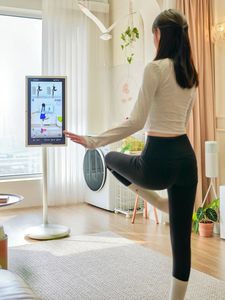 Trong nhà tương tác Android 12 đứng TV xách tay thông minh hiển thị <span class=keywords><strong>LCD</strong></span> màn hình cảm ứng với 'theo tôi' tính năng - Product Image 4