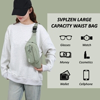 Sac banane léger et durable, personnalisable en plusieurs couleurs, avec plusieurs modes de port, idéal pour la randonnée, la marche, les voyages et les trajets quotidiens