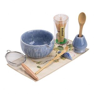 Matcha Eight-Piece New Chinese Style Complete <b>Set</b> <b>Gift</b> Package Bowl Whisk <b>Tea</b> Brush Powder - Product Image 4