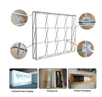 Système de stand modulaire Lightbox, structure en aluminium léger, assemblage sans outil, pour les fournisseurs de services d'exposition, marché d'Asie du Sud-Est