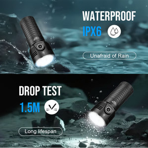 Công Suất Cao Trustfire TR-200 20000 Lumens Chiến Thuật Đèn Pin Spotlight Không Thấm Nước Từ Lớn Tay <span class=keywords><strong>Torch</strong></span> Đèn - Product Image 3