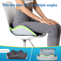 Coussin de siège ergonomique en mousse à mémoire de forme pour voiture, personnalisé OEM, pour soulager la douleur du coccyx et la pression