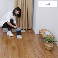 FM HOME utilise largement le revêtement de sol auto-adhésif multi styles carreaux de marbre plancher de bois autocollant de papier peint