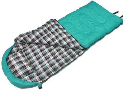 Single Camping Schlafsack Flanell gefütterte haut freundliche Umschlag Schlafsack für den Außenbereich