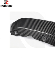 Diffuseur de pare-chocs arrière en fibre de carbone sèche style OEM pour BMW G80 G81 G82 G83 M3 M4, kit aileron arrière, lèvre de spoiler