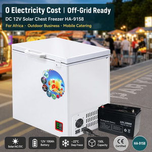 Congelador Solar Dragon <span class=keywords><strong>de</strong></span> 150L, 12V CC, -22°C ° Refrigerador <span class=keywords><strong>de</strong></span> Enfriamiento Profundo C para Sistemas <span class=keywords><strong>de</strong></span> Energí<span class=keywords><strong>a</strong></span> Solar Fuera <span class=keywords><strong>de</strong></span> la Red, Venta al por Mayor en África - Product Image 1
