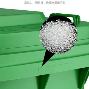 240L Outdoor Trash Can Cylindrical Sanitation <b>Bin</b> For Public Use Manufacturer Anhui Origin - Product Image 5