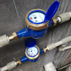 2025 iso4064 đa máy bay phản lực khô loại nhựa Thể tích Đồng hồ nước chủ đề bspt NPT Đồng hồ nước nóng bán 2022 - Product Image 2