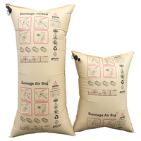 Sac gonflable en papier kraft pour protection de marchandises fragiles, 2 plis, niveau 1, coussin d'air, vente en gros, pour verre, céramique, électronique
