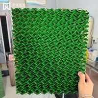 Nouvelle ligne de production automatique de panneaux de refroidissement en papier électrique pour volailles, panneaux de refroidissement par évaporation pour bâtiments avicoles, CE