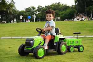 Tractor Eléctrico <span class=keywords><strong>para</strong></span> Niños de 1 a 7 Años, con Remolque, 12V, Modelo Nuevo - Product Image 2