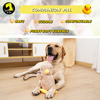 Jouet pour chien en forme de canard, jouet pour chiot écologique en vrac, jouet à mâcher pour chien, jouet en peluche doux qui couine, jouet pour chien en forme de poussin, fournitures pour animaux de compagnie