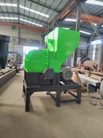Broyeur de ferraille industriel automatique et système de déchiquetage à double arbre pour alliage d'aluminium et cuivre