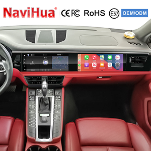 Navihua - Unidad Principal Multimedia Android Auto con Pantalla Dual de 12.3 Pulgadas, Monitor, Carplay, Radio para Automóvil, Navegación para Porsche Macan 2014-2017 - Product Image 3