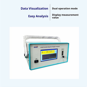 Runlai B100H Portable Magnetic High Accuracy Oxygen Analyzer Digital LCD Display Sound Alarm Customizable Oxygen Detector - Product Image 2