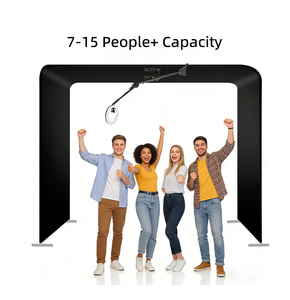 Cabina de Fotos con Vídeo de <span class=keywords><strong>360</strong></span> Grados, para Selfies y Fotos Giratorias, con Logotipo Personalizado, <span class=keywords><strong>Precio</strong></span> al por Mayor - Product Image 3