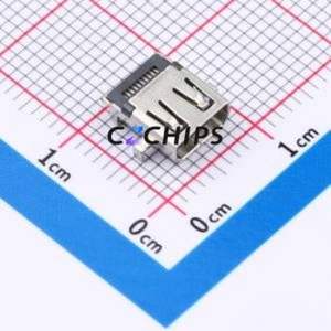 GT-HD009A-SNNG0 <b>HDMI</b> Connector SMD Connector ( Connector Type: <b>HDMI</b>-D )( Gender: <b>Female</b> )( Total Number of PINs: 19P ) - Product Image 1