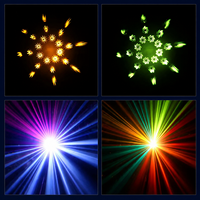 Luz Móvil de Cabeza de Haz de 380W, Luces LED Móviles para DJ, Luces de Escenario DMX, Doble Prisma 540 °   Escaneo