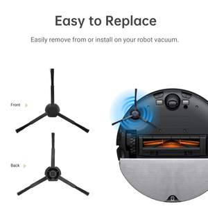 Brosse latérale de remplacement compatible pour aspirateurs robots L10 <span class=keywords><strong>Pro</strong></span>/D 9 <span class=keywords><strong>Pro</strong></span>/D 9 Max/<span class=keywords><strong>D10s</strong></span> <span class=keywords><strong>Pro</strong></span>/<span class=keywords><strong>D10s</strong></span> Plus 2pcs - Product Image 4