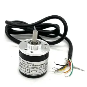 optical photoelectric rotary encoder 100ppr/360ppr/500ppr/1024ppr/2000ppr/3000ppr/3600ppr incremental HTL CALT GHS38