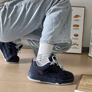 En stock : Baskets et Mocassins <span class=keywords><strong>Homme</strong></span>/Femme Automne Hiver, style <span class=keywords><strong>Chic</strong></span> Niche Rétro, sportifs, respirants, avec doublure en maille et doublure polaire - Product Image 2