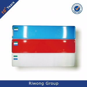 Plaques d'<span class=keywords><strong>immatriculation</strong></span> vierges en aluminium, de haute sécurité, 20 pièces - Product Image 2