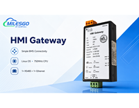 Passerelle HMI Milesgo HMI1001-ARM pour l'automatisation industrielle, la communication PLC, la surveillance à distance et l'intégration IoT