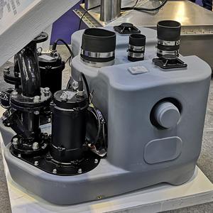 OEM ODM aluminium cetakan Toilet air kuda Roadblock pompa limbah Casing rotasi Rotomolding aluminium cetakan cetakan produsen