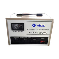 Régulateur de tension automatique monophasé 2000 watts AVR pour ordinateur, réfrigérateur, stabilisateur de tension 1000W 1500VA