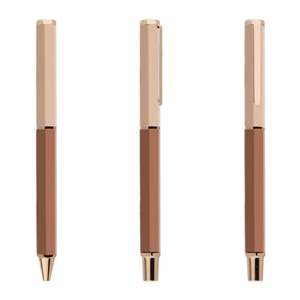 Elegante Bolígrafo de Metal Cuadrado Tipo Roller, con Logotipo Personalizado, Juego de Regalo de Bolígrafos de Color, Bolígrafo de Alta Calidad para Regalo Corporativo - Product Image 5