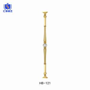 유럽풍 금속 알루미늄 펜스 고급 메탈 난간 계단 발코니 계단 핸드레일 - Product Image 2