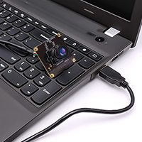 Module de caméra USB haute vitesse à obturateur global ELP avec objectif grand angle de 2.1mm 2MP AR0234 90fps USB Web PC carte de caméra pour ordinateur