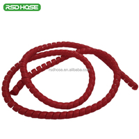 Funda protectora de cable de polipropileno de cualquier color y tamaño PP Guard Spiral Wrap para manguera hidráulica