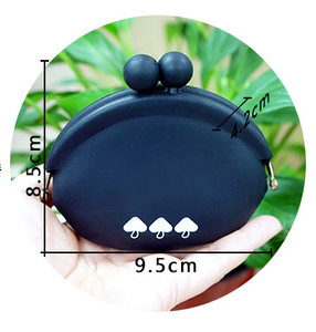 Dichos Unisex Mini Dây Kéo Đồ Trang Sức Trường Hợp Tùy Chỉnh PVC Clasp Thay Đổi Đồng Xu Ví Động Vật Mềm Mặt Drop Shipping Keo Phim Hoạt Hình Túi Tai Nghe - Product Image 5