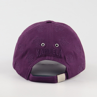 Casquette de baseball en coton à 6 panneaux de haute qualité, personnalisable OEM, avec logo brodé, pour homme, style vintage, non structurée, ajustable, type « Dad Hat »