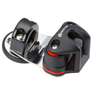 Poulie maîtresse 27 mm avec base rotative et pince en aluminium pour câble de 3-12 mm, pour quincaillerie marine - Product Image 1