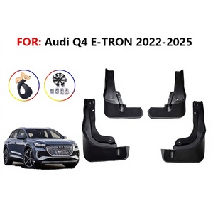 for Audi Q4 E-Tron Mudguards 31.5x26.5x13.5cm PP+TPR Black For 2022-2025 <b>Model</b> - Product Image 5