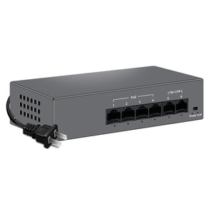 สวิตช์ Ai POE มาตรฐานพอร์ต4*10/100Mbps PoE + พอร์ตอัปลิงค์2 RJ45พร้อมการส่งข้อมูลระยะไกล250M สำหรับกล้อง IP - Product Image 3