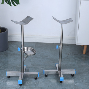 Manufacturer of stainless steel adjustable <b>footrests</b> for hospitals, orthopedics, clinics, and pharmacies; thickened dressing - Product Image 1