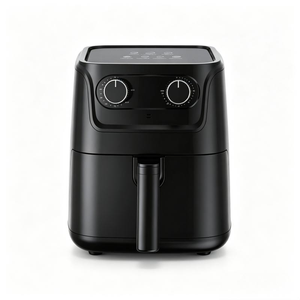 Nouvelle Arrivée <span class=keywords><strong>Friteuse</strong></span> à Air Simple à Double Bouton, Arrêt Automatique en Cas de Surchauffe, Contrôle Manuel de la Température, <span class=keywords><strong>Friteuse</strong></span> à Air Mécanique Domestique - Product Image 1