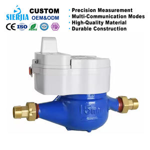 Plástico do bronze do sistema de alarme azul do OEM do medidor de água <span class=keywords><strong>home</strong></span> ultrassônico esperto DN15 Lorawan Multiflow Digitas customizável - Product Image 6