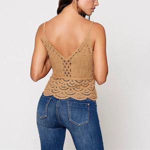 Correa de moda blusa <span class=keywords><strong>sin</strong></span> mangas con cuello en v profundo damas Sexy <span class=keywords><strong>Sujetador</strong></span> de encaje Tops - Product Image 3