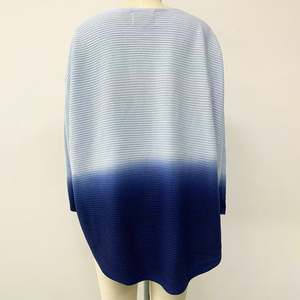 Nuovo Maglione in Lana da <span class=keywords><strong>Donna</strong></span> Autunno/Inverno 2026, Design Sfumato Multicolore, Collo Tondo, Leggero e Casual - Product Image 4